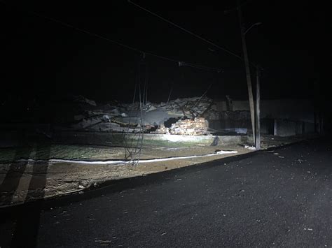 Travis Ragsdale on Twitter: "Aerial video from @WDRBNews drone of town