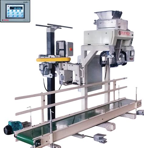 PAYPER Bagging | Gross Weighers | Belt Feed System, Gravity & Vibro Feeder System, Screw Feed System