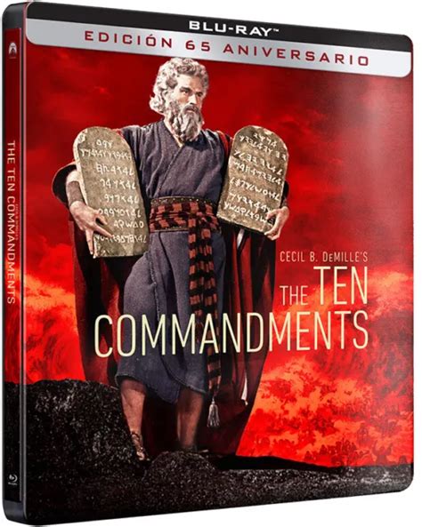 The Ten Commandments 1956 Blu Ray Steelbook 4811 Picclick
