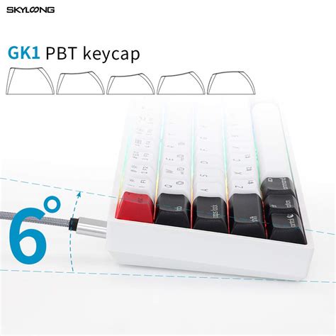 Epomaker Skyloong Ak Keys Hot Swappable Programmable Mechanical