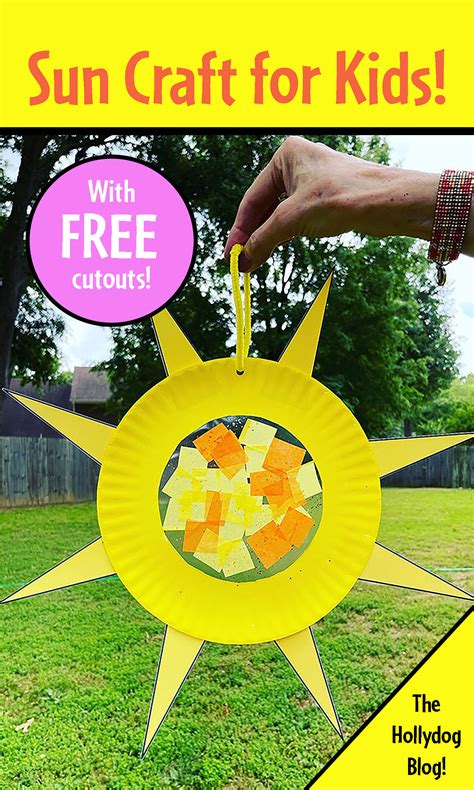 Sun Craft For Kids With Free Sunbeam Cutouts ⋆ The Hollydog Blog