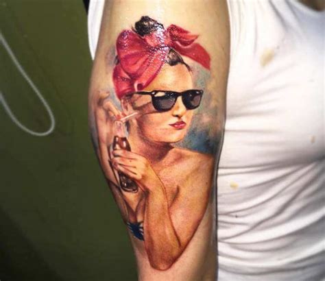 Tattoo Pin Up Girl What Does Pinup Girl Tattoo Mean Represent