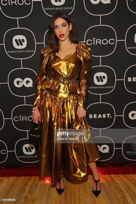 Dua Lipa Attends The Brits Awards 2018 After Party Hosted By Warner