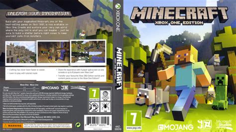Minecraft Xbox One Edition Dvd Cover 2014 Xbox One Usa
