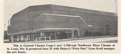 Northwest Plaza Cinema In St Ann Mo Cinema Treasures