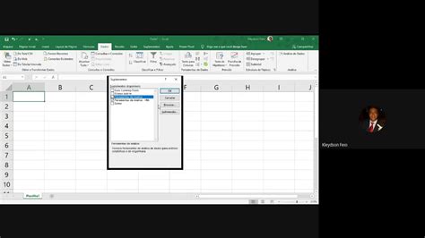 Habilitando a Função Análise de Dados no Excel YouTube