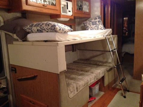 Transform Dinette In Bunk Bed Rv Bunk Beds Camper Bunk Beds Bunk