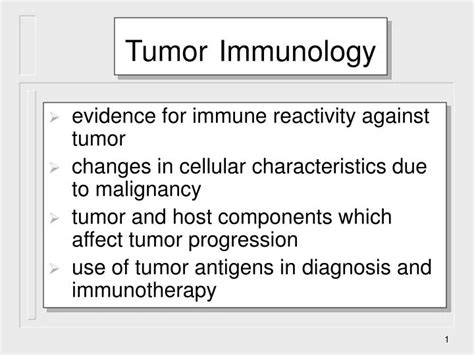Ppt Tumor Immunology Powerpoint Presentation Free Download Id522502