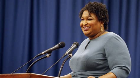 stacey abrams condemns handling of georgia primary npr