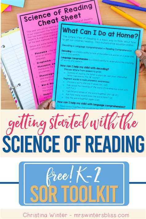 Getting Started With The Science Of Reading Mrs Winters Bliss