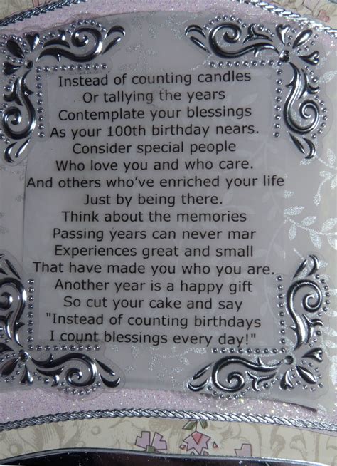 100th birthday poems for grandma 100th birthday poems