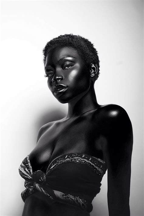 Ebony Model Portrait Examples Richpointofview Dark Skin Models