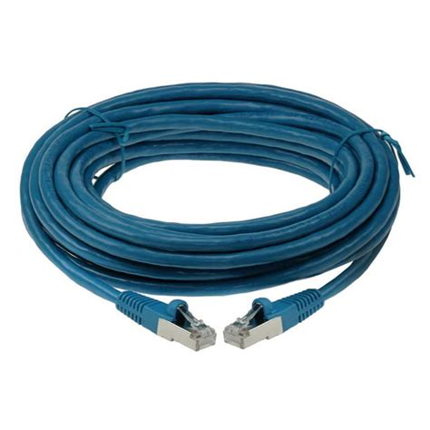 Sf Cable Cat6 Shielded Ethernet Cable 150 Feet Blue