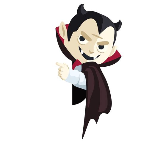 Premium Vector Cartoon Dracula Vampire Character