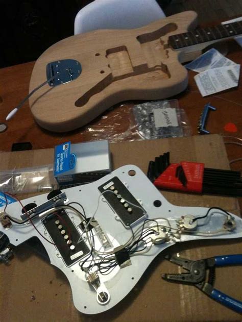 I Like To Play Guitar So I Decided To Build One I Didnt Know What I