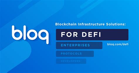 Solutions for DeFi - Bloq