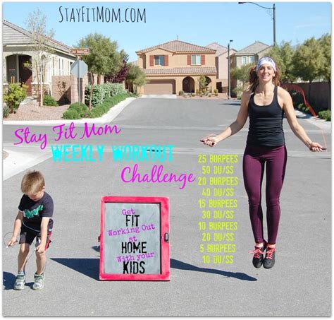 Burpees And Double Under Workout Stay Fit Mom Workout Full Body