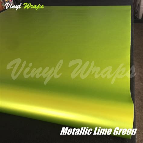 Metallic Lime Green Vinyl Wrap Vinylwraps