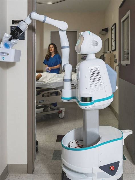 Moxi Robot Nurse Wordlesstech In 2020 Robot Supply Room Robotics