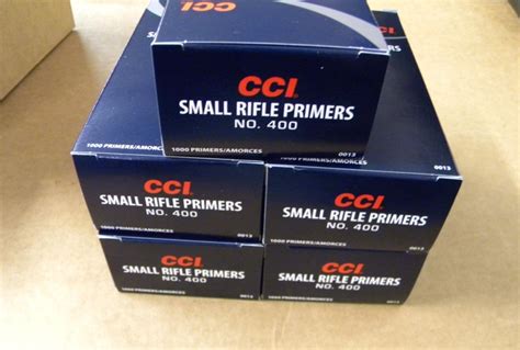 5k Bulk Cci 400 Small Rifle Primers Nex Tech Classifieds