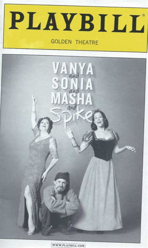 Vanya And Sonia And Masha And Spike Theatregold