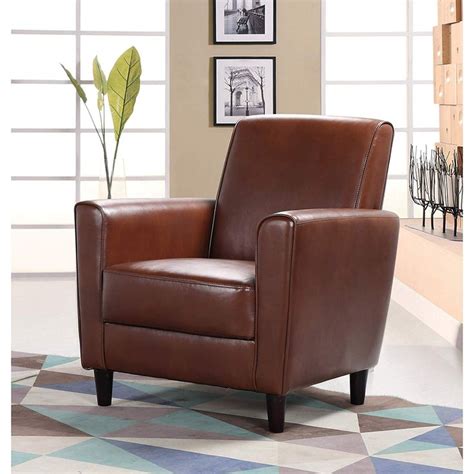 Best Master Furniture Upholstered Accent Arm Chair Brown Furniture