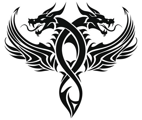 Tribal Dragon Tattoo Designs For Women