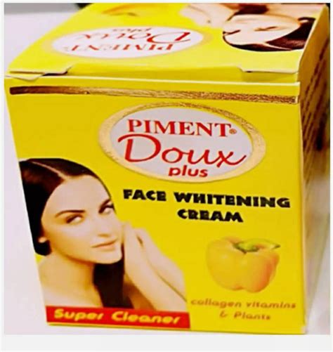 Piment Doux Plus Whitening Face Cream Etsy