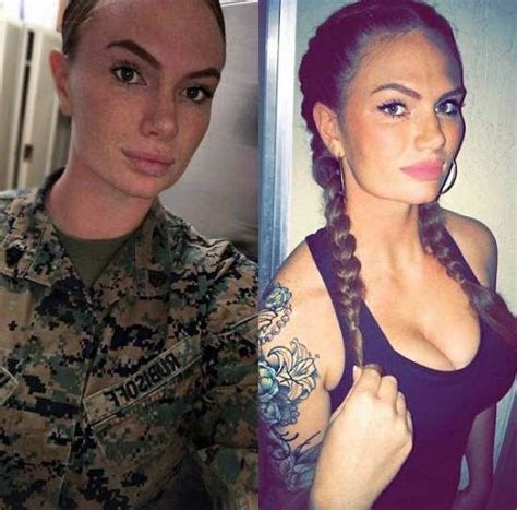 41 Sexy Service Women In And Out Of Their Uniforms Artofit