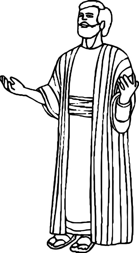 The new testament includes 13 letters that paul wrote to churches throughout his life. Paul Coloring Pages at GetColorings.com | Free printable ...