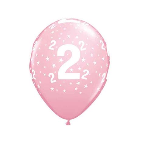 Leeftijd Ballonnen 2 Jaar Roze ø 28 Cm 6 St Peppa Pig