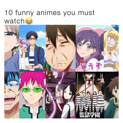 10 Funny Animes You Must Watch Yahboynatsu Nt6w2ktkj6 Memes