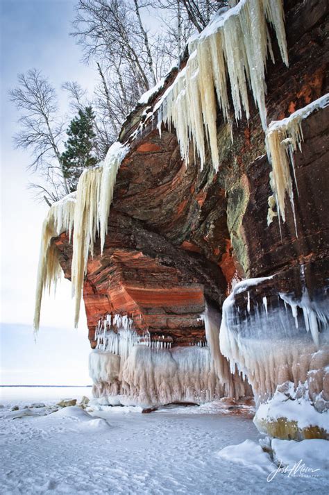 Apostle Island Ice Caves Apostle Islands National Lakeshore Wisconsin Josh Meier Photography