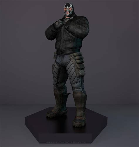 Batman Arkham Origins Bane Trophyfigure By Mike92evil92 On Deviantart