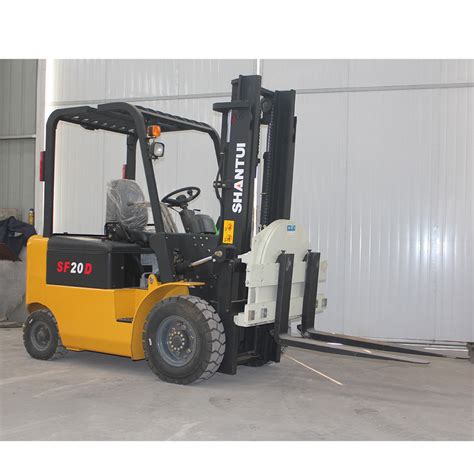 2 Ton Electric Forklifts With Forklift Rotator