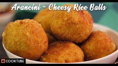 Arancini Cheesy Rice Balls Leftover Rice And Cheese Balls Recipe