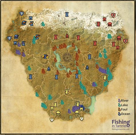 Eso Cyrodiil Fishing Map Fishingrc