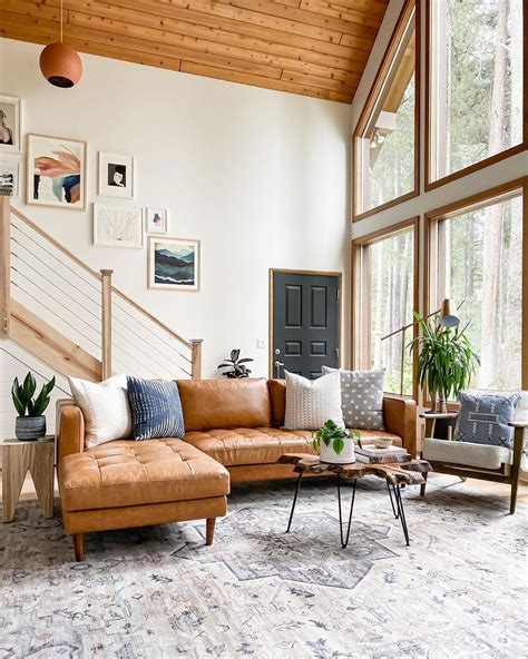 30 Cozy Mid Century Modern Living Room