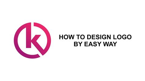 How To Design Logo By Easy Easily 2nd Video Graphic Design Youtube