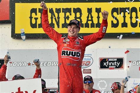 Christopher Bell Takes Xfinity Win In Thrilling Finish At Iowa