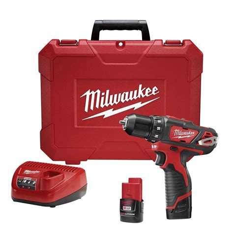 12 Volt 38 2 Speed Inch Drill Driver Kit Milwaukee Tool Milwaukee