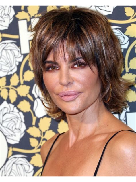 Lisa Rinna Layered Razor Cut Wig Buy Celebrity Wigs