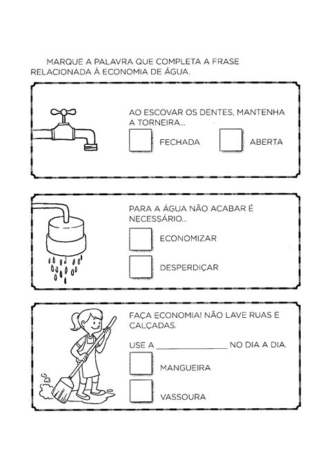 Atividades Sobre A Água Para Educação Infantil Veja Aqui