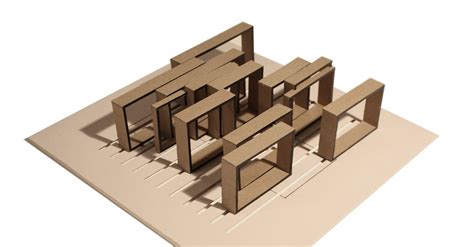 The Archive Architecture Model Concept Architecture School Architecture