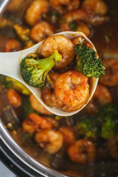 Instant Pot Shrimp And Broccoli Little Sunny Kitchen