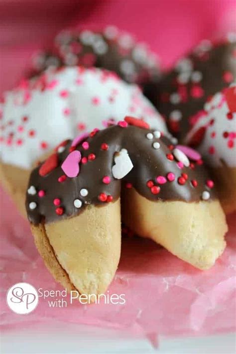 Chocolate Covered Fortune Cookies Spend With Pennies