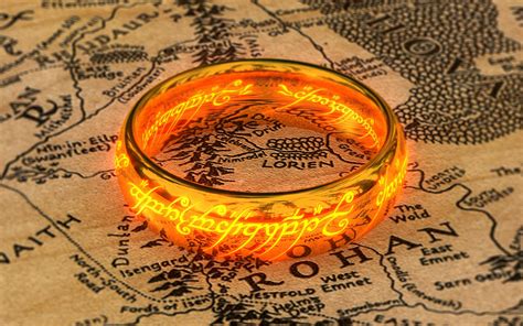 3d Lord Of The Rings One Ring On Behance