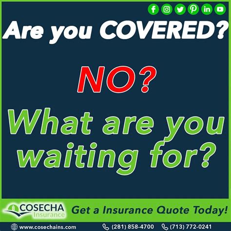Get An Insurance Quote Today Callus At 281 858 4700 Or 713 772
