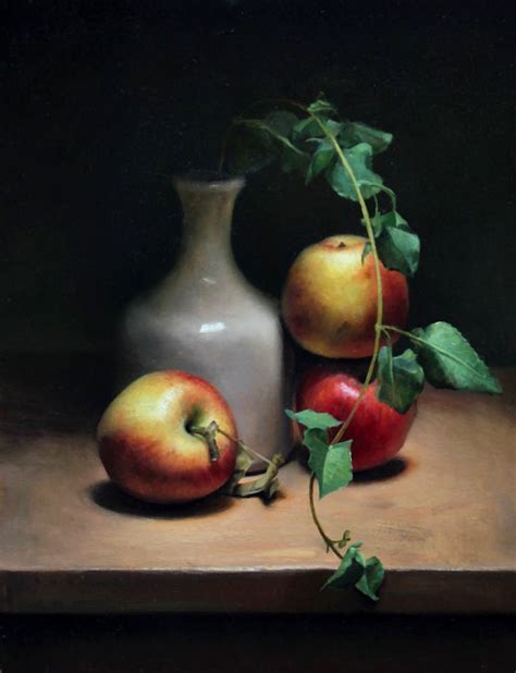 Apple Still Life Still Life Stilllife Painting Jos Van Riswick