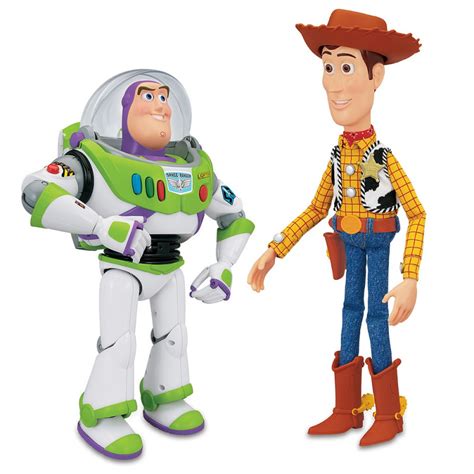 Toy Story Woody And Buzz Interactive Buddies Dolls And Playsets Toys